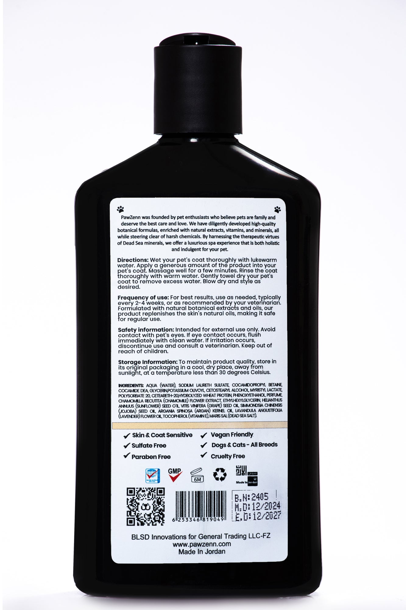 PawZenn Shampoo & Conditioner - Citrus & LemonGrass 500 ML