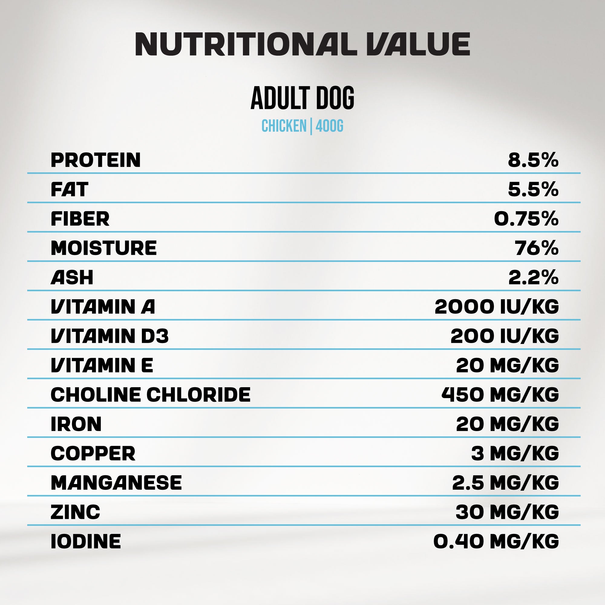 Adult Dog | Chicken | 400g