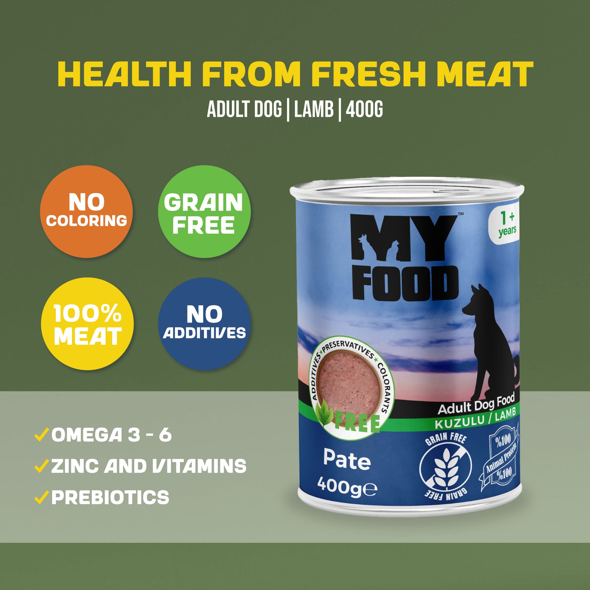 Adult Dog | Lamb | 400g
