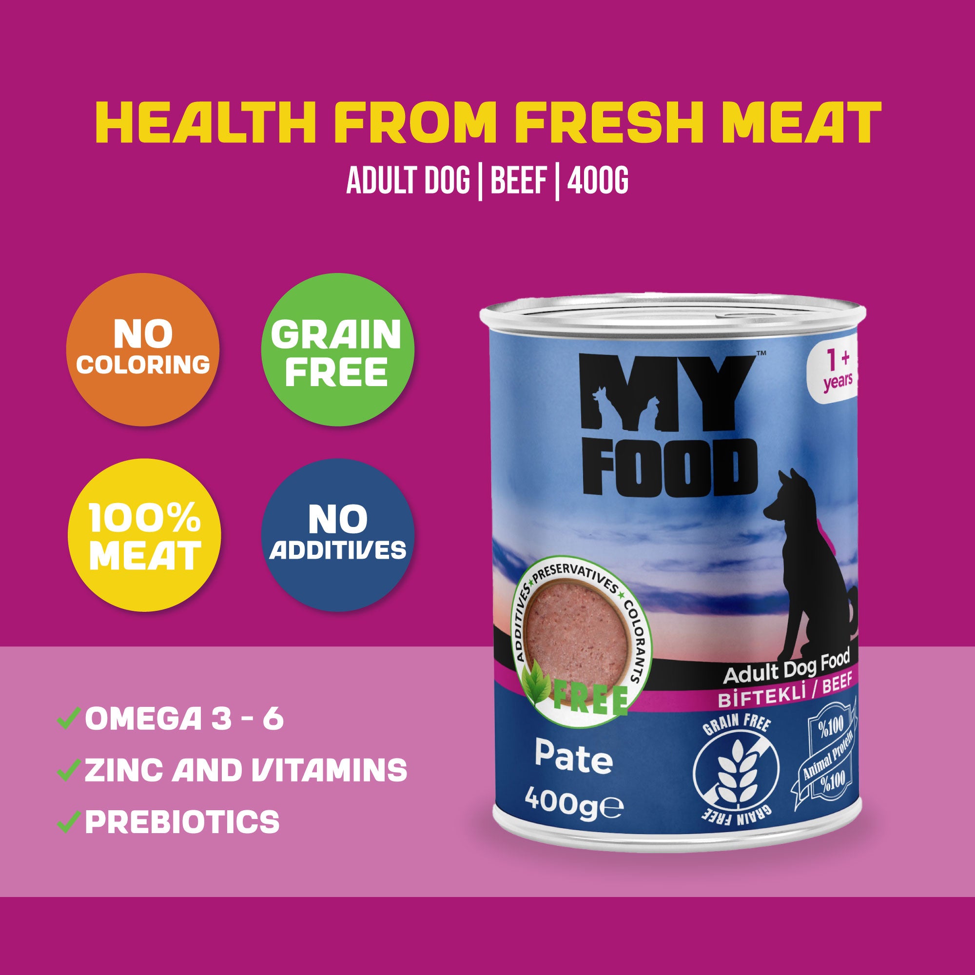 Adult Dog | Beef | 400g