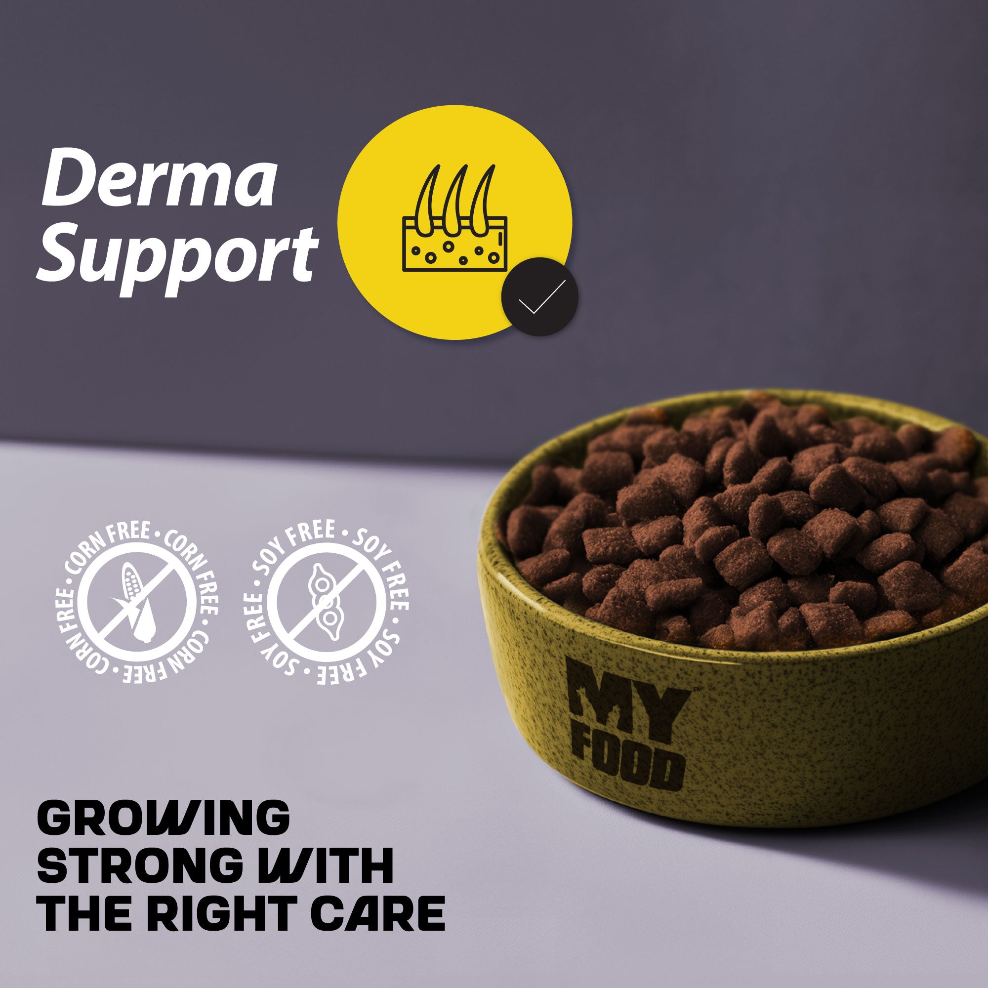 Puppy | Medium & Large Breed | Derma Support | Lamb and Rice | 12kg
