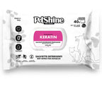 PetShine Wipes | Keratine 40Pcs