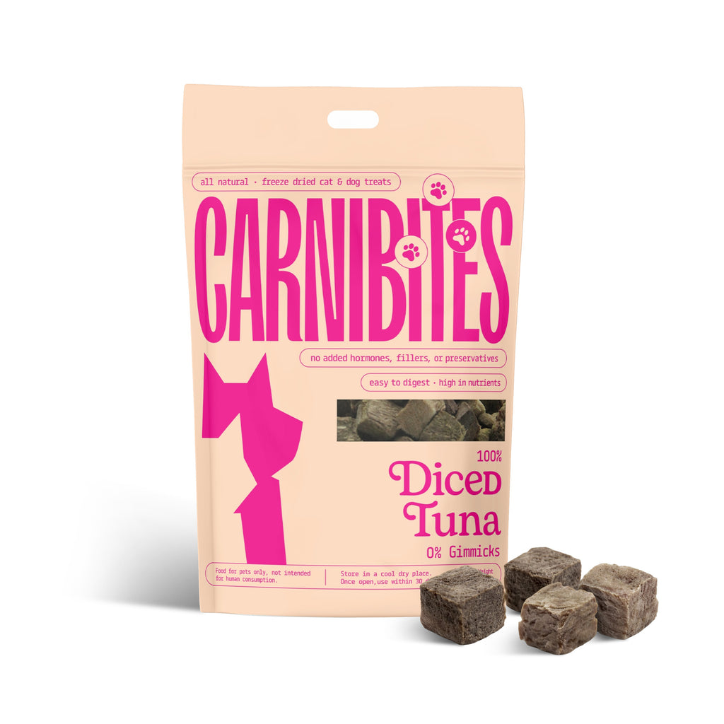 Cat & Dog Treats | Freeze-Dried Diced Tuna | 50g
