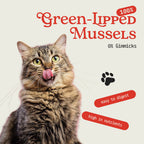 Cat & Dog Treats | Freeze-Dried Green Lipped Mussels | 50g