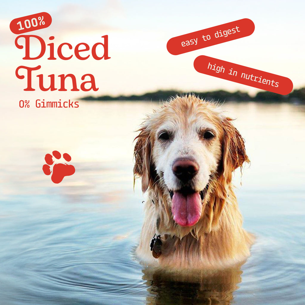 Cat & Dog Treats | Freeze-Dried Diced Tuna | 50g