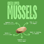Cat & Dog Treats | Freeze-Dried Green Lipped Mussels | 50g