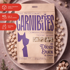 Cat & Dog Treats | Freeze-Dried Diced Duck Breast | 50g
