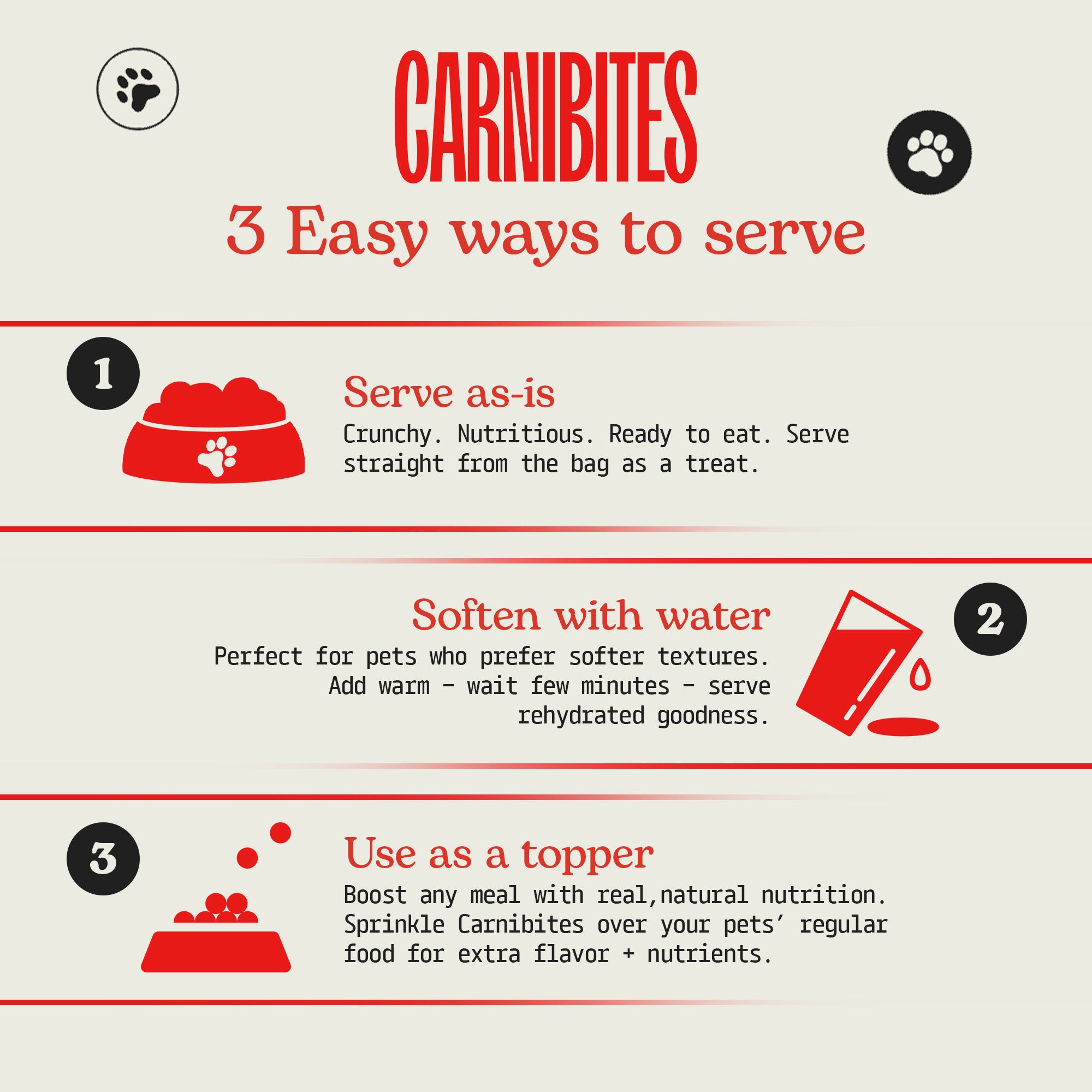 Cat & Dog Treats | Freeze-Dried Diced Tuna | 50g