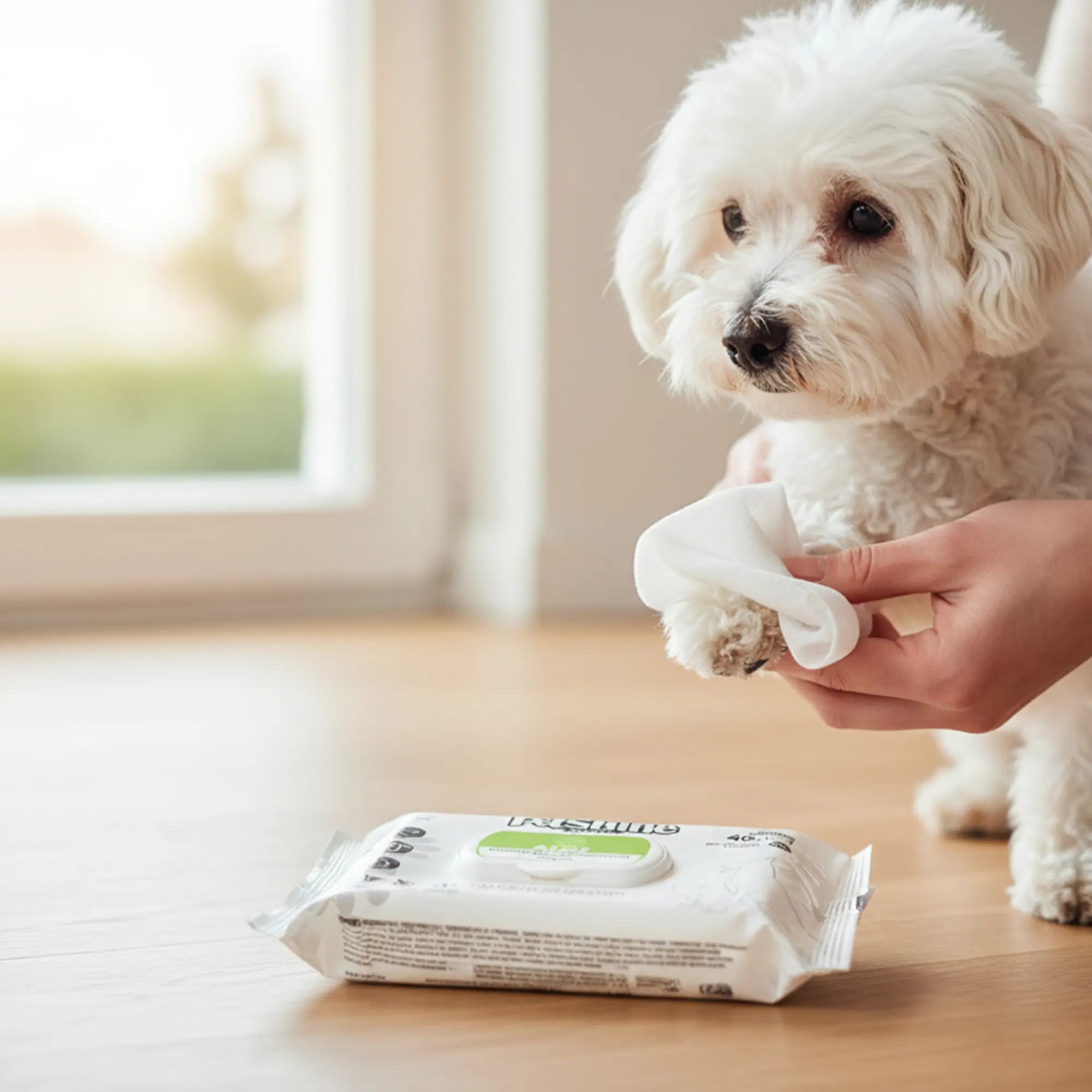 PetShine Wipes | Aloe 40Pcs