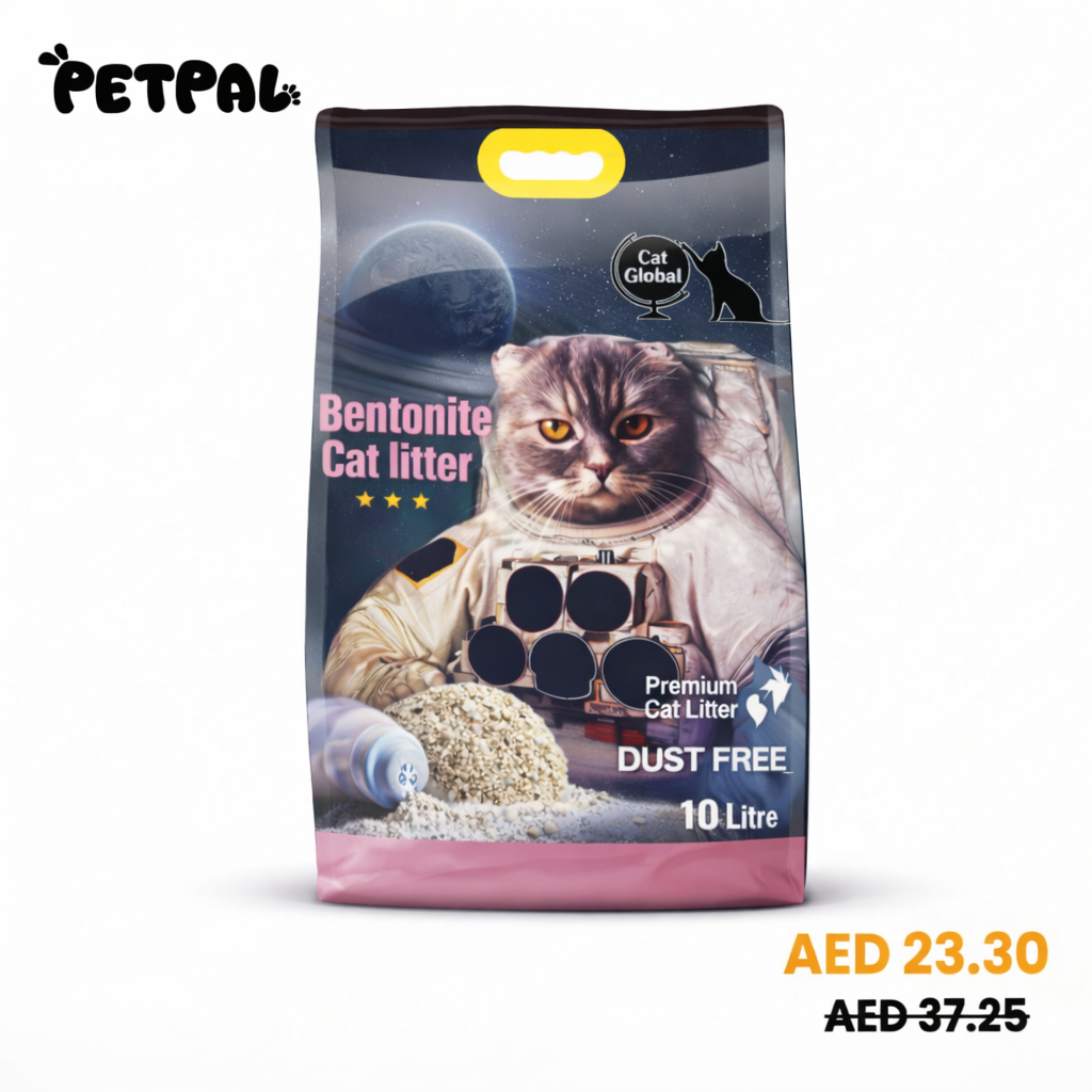 Cat Global 10L | Baby Powder | Bentonite Sand | Fast Clumping | Low Dust | Odor Control