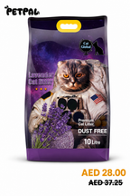 Cat Global 10L |Lavender | Bentonite Sand | Fast Clumping | Low Dust | Odor Control