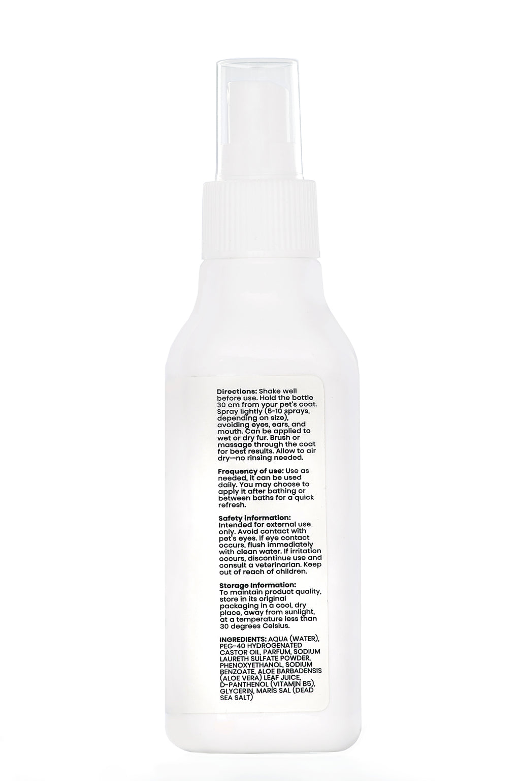 PawZenn Deodorizing Pet Spray - Vanilla & Coconut 150 ML