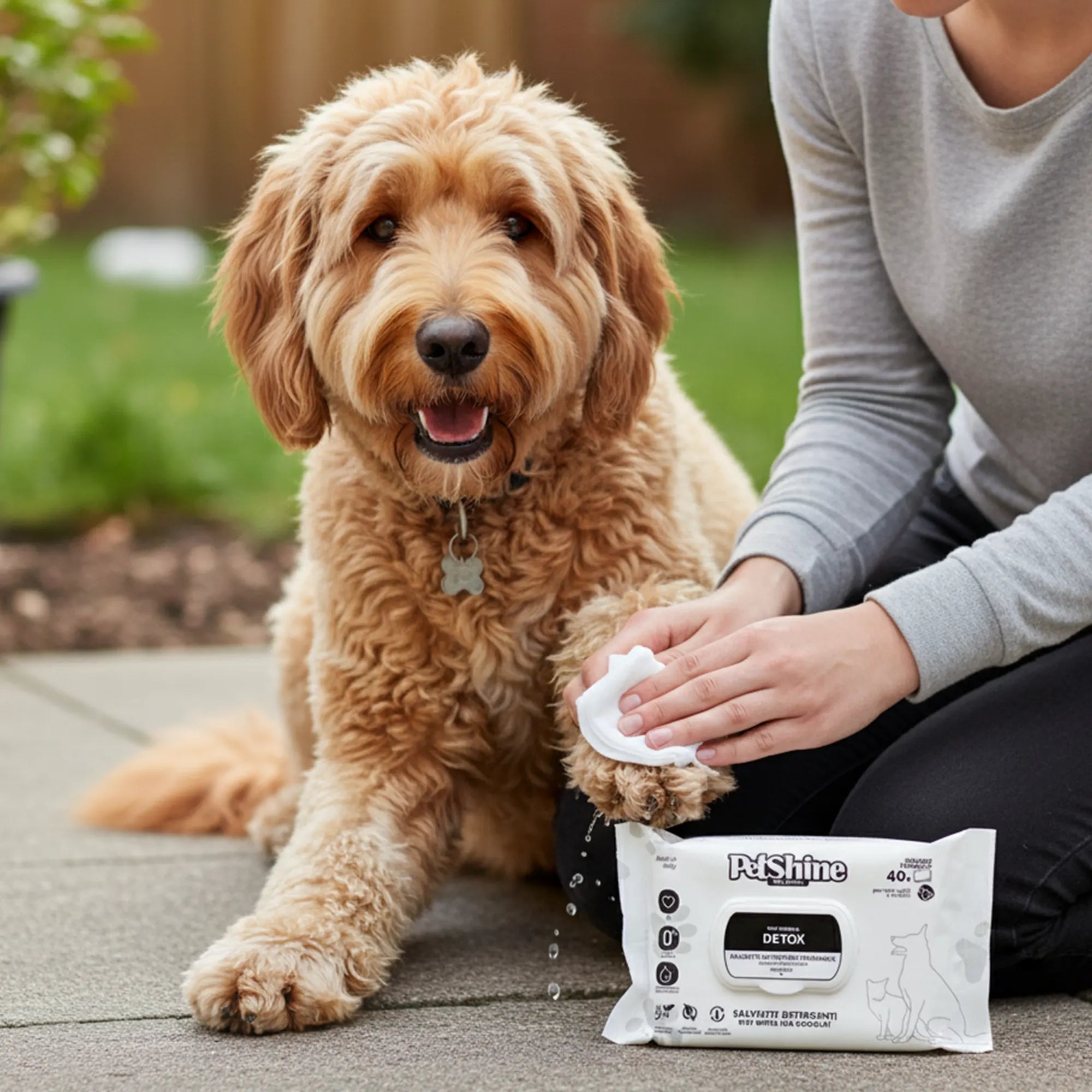PetShine Wipes | Detox 40Pcs