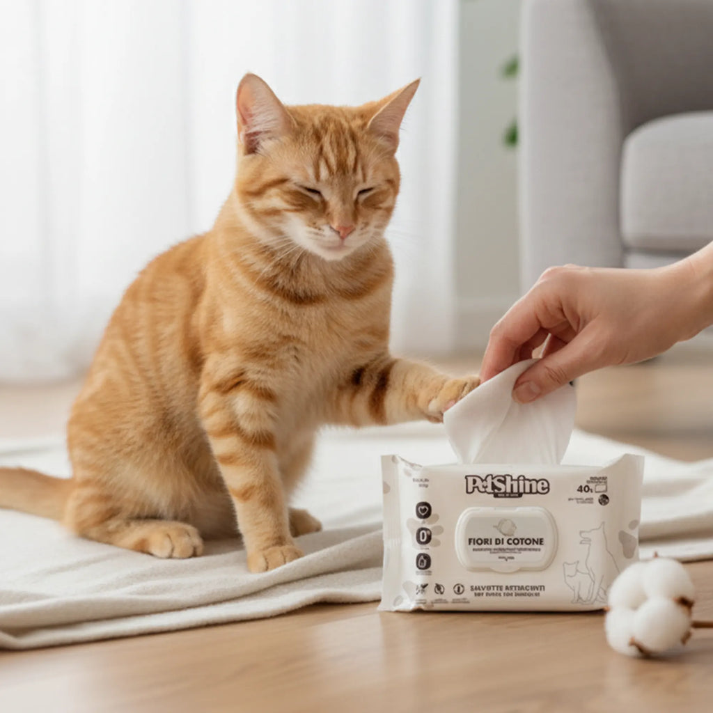 PetShine Wipes | Fiore Di Conte 40Pcs