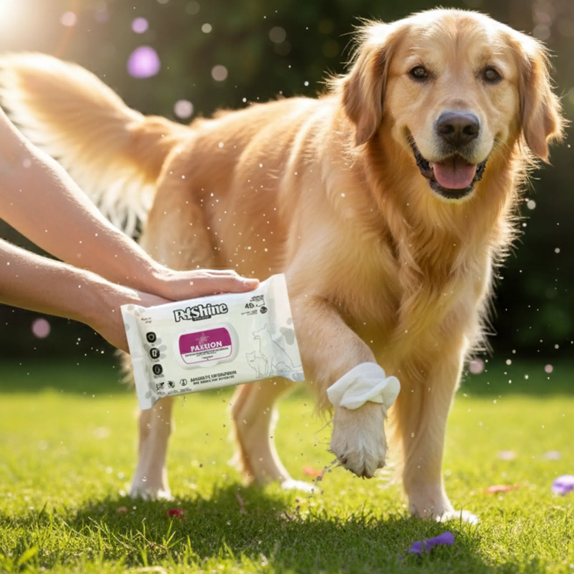 PetShine Wipes | Passion 40Pcs