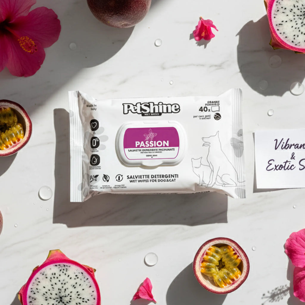 PetShine Wipes | Passion 40Pcs