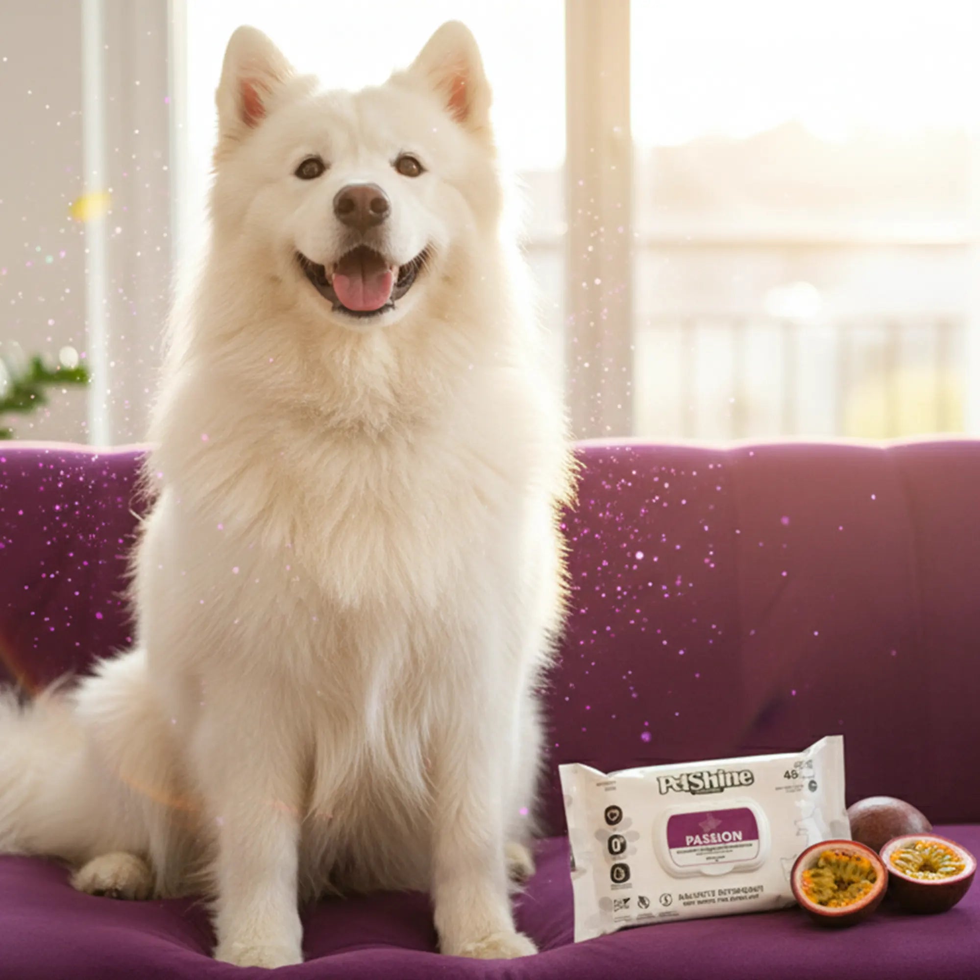 PetShine Wipes | Passion 40Pcs