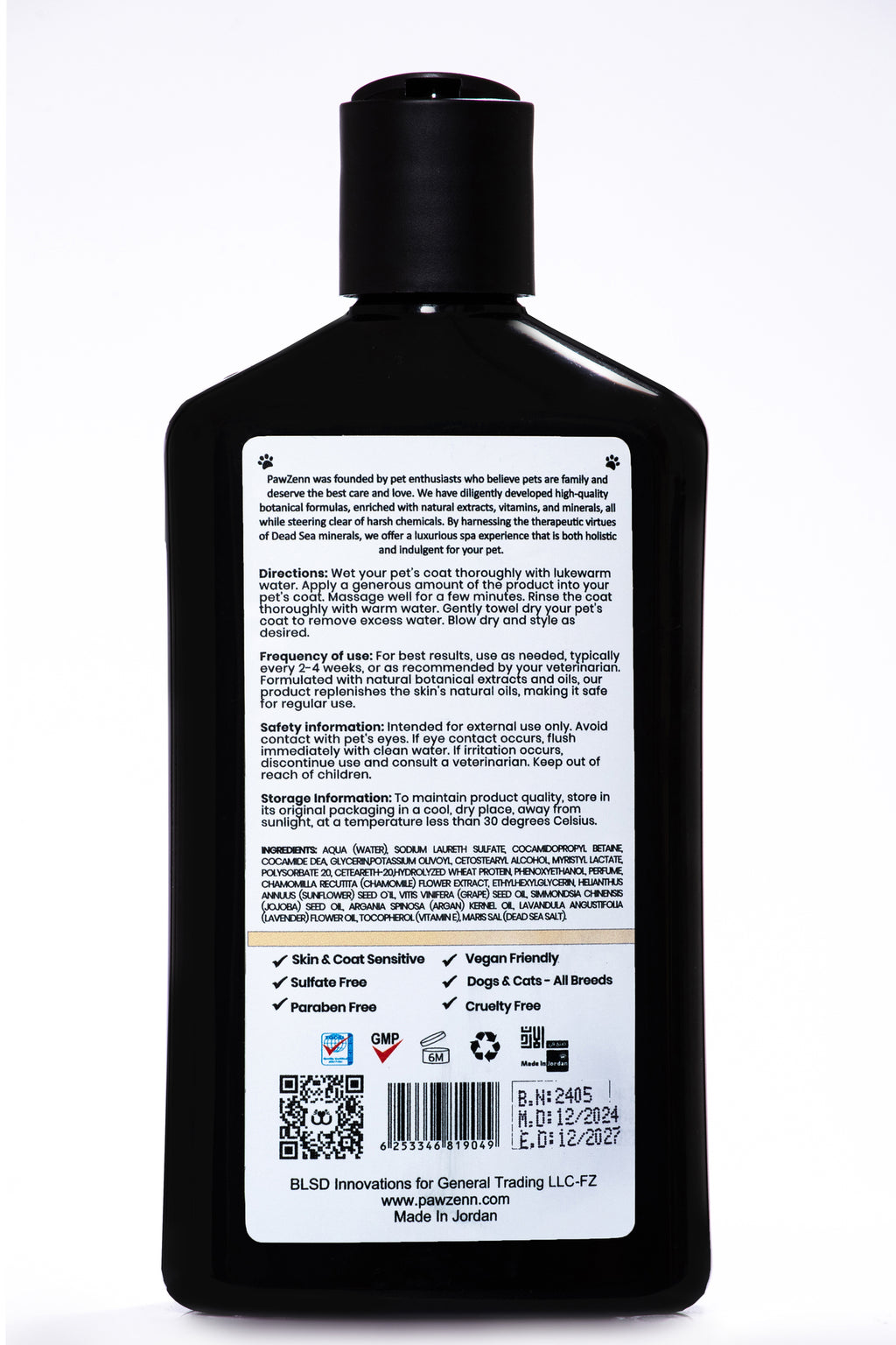 PawZenn Shampoo & Conditioner - Citrus & LemonGrass 500 ML