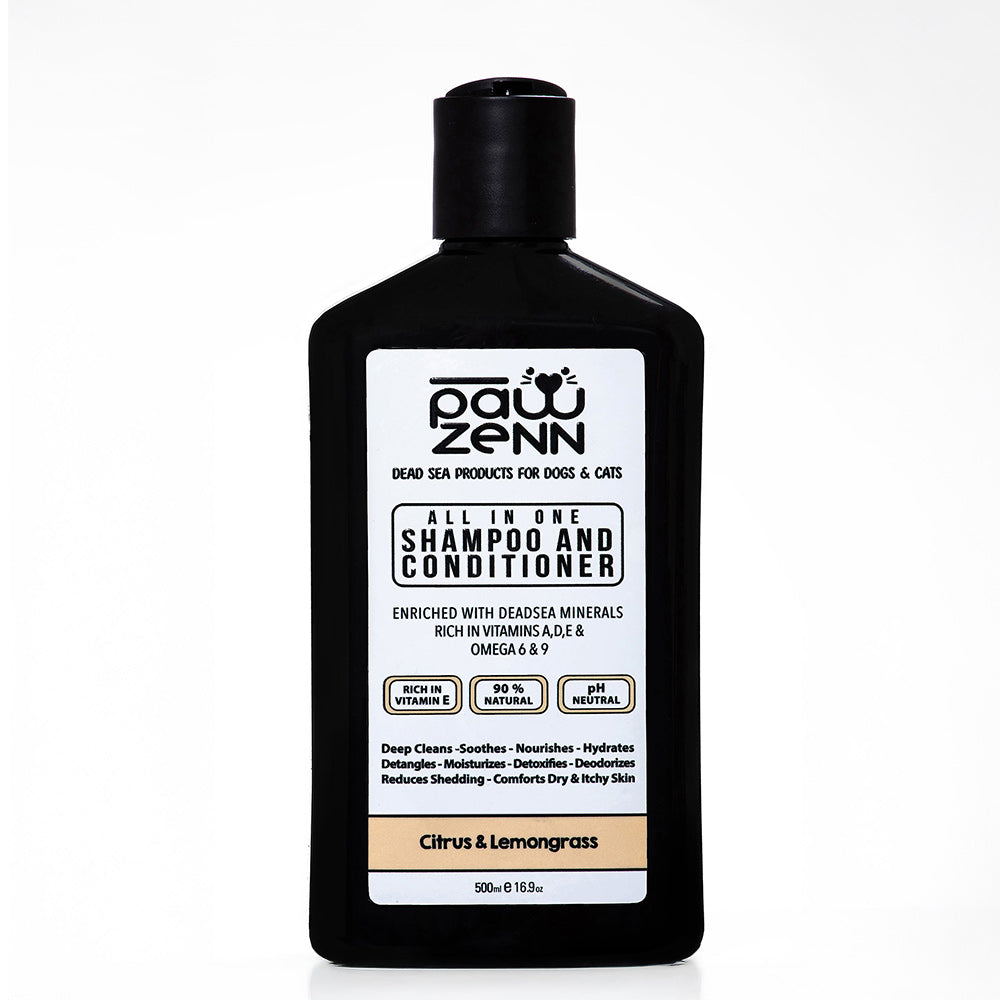 PawZenn Shampoo & Conditioner - Citrus & LemonGrass 500 ML